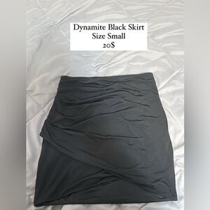 Black skirt